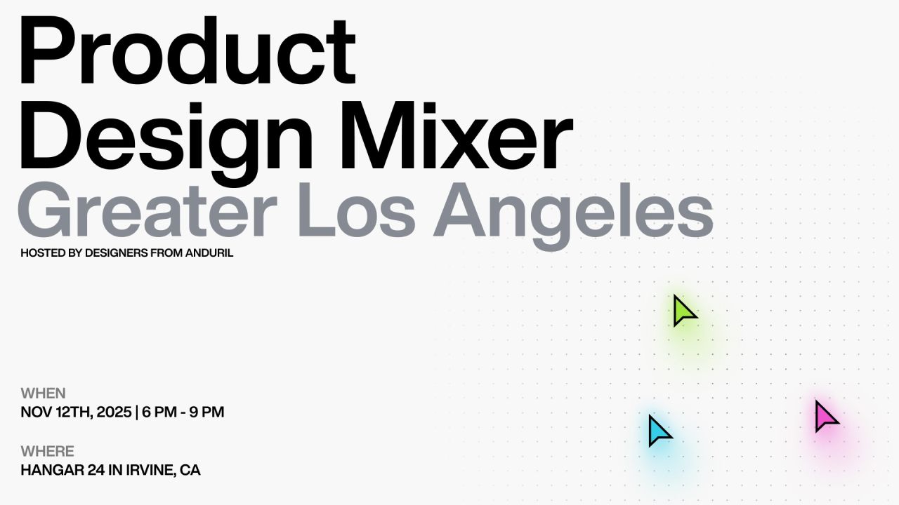 Product Design Meetup Flyer